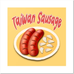 Taiwan sausage Posters and Art